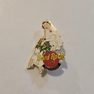 Hard Rock Cafe Pin Kowloon Calendar Girl Series October 2001 LE 750 - Picture 1 of 2