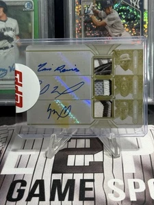 Topps Triple Threads 2022 Autograph Relic Combo Card White Whale 1/1 Luis Robert - Picture 1 of 2