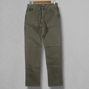 LC King Bristol 5 Pocket Jeans Men 30x32 Olive Duck Workwear Made In USA NWT NEW - Picture 1 of 12