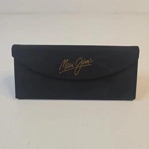 MAUI JIM Trifold Eyeglasses / Sunglasses Case black- AUTHENTIC - Picture 1 of 8