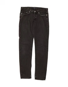 PAUL SMITH Mens Slim Jeans W32 L31 Black Cotton DQ88 - Picture 1 of 3