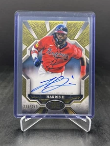 2025 Topps Tier One Michael Harris II Break Out Autograph Auto 139/149 #BOA-MH - Picture 1 of 2