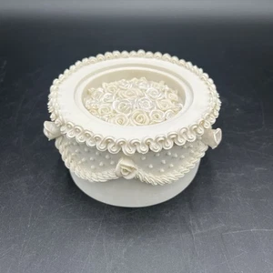 Lillian Rose Resin Music Box Wedding Cake Plays Wedding March Bride Groom video - Picture 1 of 6