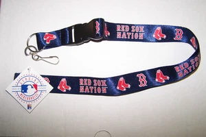 LLAVERO CORDÓN BOSTON RED SOX NATION * TOTALMENTE NUEVO * - Imagen 1 de 2