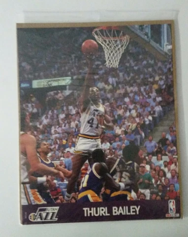 Thur Bailey - 8" x 10" - Utah Jazz - Picture Poster NBA Hoops Cover