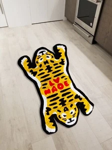 Human Made Tiger Floor Mat Area Runner Rugs Living Room Modern Wool Carpet - Picture 1 of 3