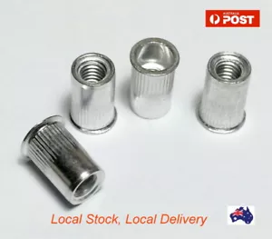 M4 M5 M6 M8 Countersunk Thin Aluminium Alluminum Alloy Nutsert Rivnut Nutserts - Bild 1 von 6