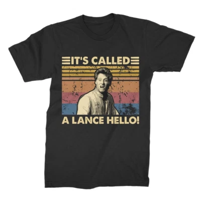 Camiseta-Sudadera con capucha vintage A Knight's Tale It's Called A Lance Hello Foto 1 de 3