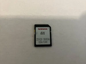Navigation Map SD Card USA/CAN 25920-9DE0A OEM see description - Foto 1 di 2