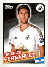 2015-16 Merlin's English Premier League Stickers #396 Federico Fernadez
