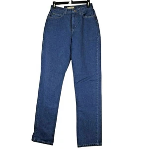 Natural Reflections Woman High Rise Loose Fit Straight Leg Jeans Blue Size 4 - Picture 1 of 8