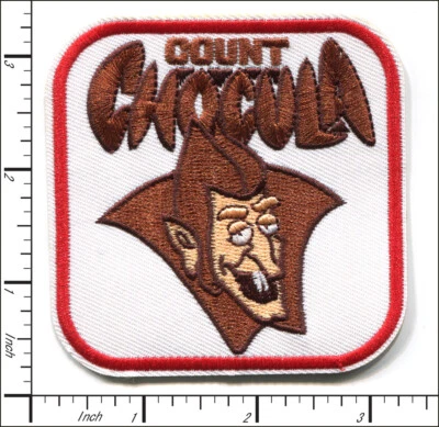 18 Pcs Embroidered Iron on patches Count Chocula 81x81mm AP025rB - Image 1 of 2