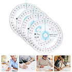 4 Pcs Protractor Professional Tool Swing Arm Ruler Measuring