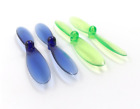 Walkera QR Ladybird FPV Transparent Clear Blue and Green Propeller Blades