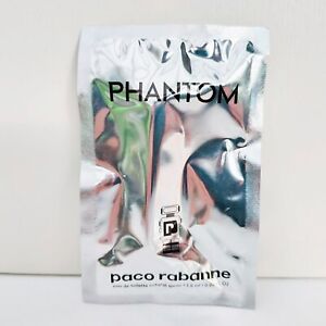 Paco Rabanne Phantom Eau De Toilette Cologne mini Spray, 1.5ml, Brand New Sealed