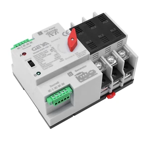 Automatischer Transferschalter Drehstrom ATS 100A 220V Power Transfer Switch DIN RA - Bild 1 von 7