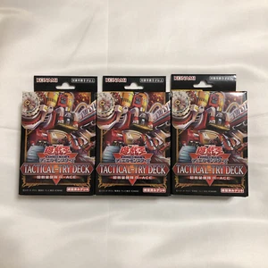 Yu-Gi-Oh! OCG Tactical-Try Deck Super Exo-Armored Force Rescue-ACE Set of 3 - Picture 1 of 4