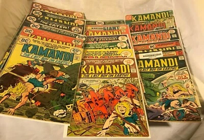 (Lot Of 17)  Bronze Age Kamandi DC Comics Spans #14-54 (1974-1978) - Image 1 of 4