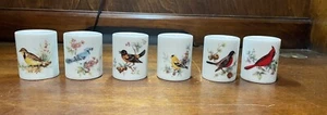 Vintage West German Porcelain Taper Candle Stick Holders Song Bird Oriole - Picture 1 of 10