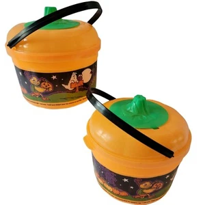 McDonalds Halloween Trick Treat Pail Bucket and Cookie Cutter Happy Meal 1999 - Picture 1 of 10