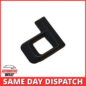 d REAR LETTERING TRUNK BOOT MATT BLACK BADGE STICKER FOR MERCEDES BENZ - Picture 1 of 5