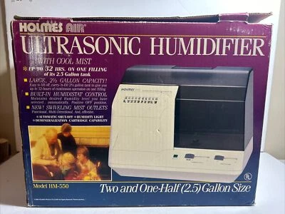 Holmes 2.5 Gallon Ultrasonic Humidifier Model HM-550 - W/box M/NM Condition - Image 1 of 4