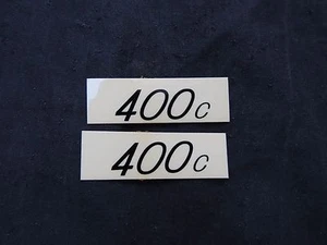 REDLINE DECALS 400c BMX STICKERS VINTAGE NOS FREESTYLE  HANDLEBAR - Picture 1 of 1