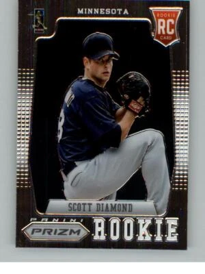 Panini Prizm Scott Diamond 161 RC 2012 Minnesota Twins Foto 1 de 2