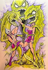 WEED WACKERS ** MIKE BENNETT'S ORIGINAL ART (2025) 01/20/25 - Picture 1 of 1