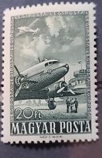 HUNGARY 1957 MNH 20FT AIRPLANE V CLOSING VALUE  MI.1496 MBK.1563