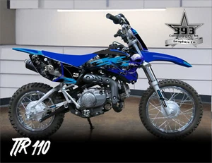 Yamaha TTR110 Graphics Decal TTR 110 2008 - 2024 sticker kit skull - Picture 1 of 12