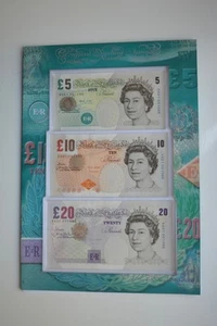 Royal Mint Lowther Banknote Matching set £5 £10 £20 - HA01 & AA01 001386 PACK - Picture 1 of 2