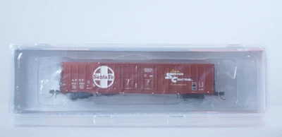 NOS BLMA Models ATSF "SUPER SHOCK CONTROL" 621420 N Scale 60' Beer Car - 18043 - Image 1 of 4