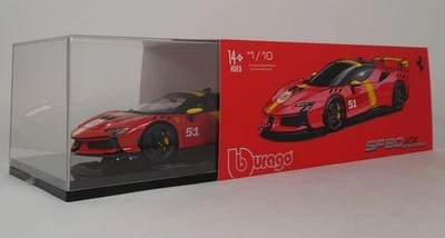 Burago Ferrari SF90 XX stradale #51 Le Mans 2023 DISPLAY 1/18 18-16020#51 - Immagine 1 di 4