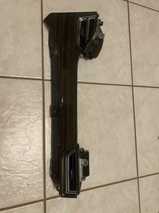 2016 TESLA MODEL S FRONT RIGHT DASHBOARD TRIM BEZEL W/ AIR VENTS 100782100D - Picture 1 of 5