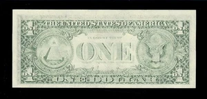 1977 $1 Federal Reserve Chicago Fr.1909G  Insufficient Ink Error UNC - Picture 1 of 3