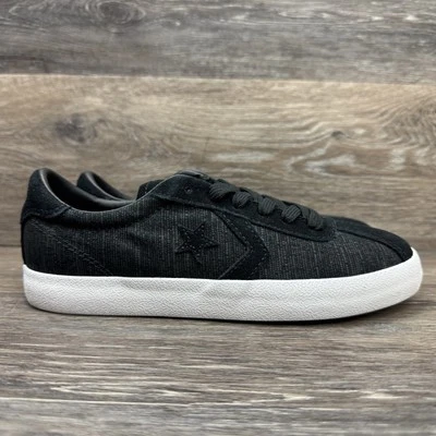 Converse Breakpoint Ox Shoes Women size 6.5 black White Textile suede Sneakers - Image 1 of 4