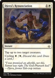 Djeru's Renunciation 4x FOIL HOU MTG Hour of Devastation Common MINT white - Picture 1 of 1