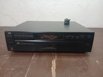 JVC XL-F106BK CD Player 5 Disc Carousel HiFi Stereo Vintage Home Audio No Remote - Image 1 of 4