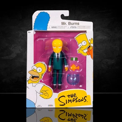 Mr. Burns with Blinky in Bowl Action Figure The Simpsons 5in Scale - Image 1 of 4