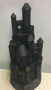"Quemador de cono de incienso castillo vintage de 12"" de Hosley decoración de torre de humo gótico" - Imagen 1 de 8