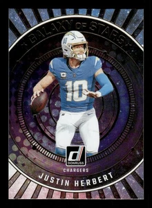 2024 Donruss #GOS-JHE Justin Herbert Galaxy of Stars Los Angeles Chargers - Bild 1 von 2