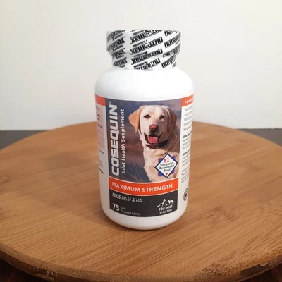 Nutramax Cosequin Max Fuerza Suplemento Salud Articular Perros 75 Masticable 09/2026 Foto 1 de 4
