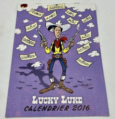 LUCKY LUKE Calendrier 2016 (Supplément au Journal Spirou 4054) - TTBE - Photo 1/4