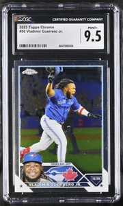 2023 Topps Chrome Vladimir Guerrero Jr. #50 Baseball CGC 9.5 - Picture 1 of 2