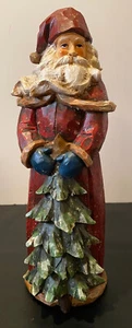 Resin 12" tall Santa Christmas decoration - excellent condition - Picture 1 of 3