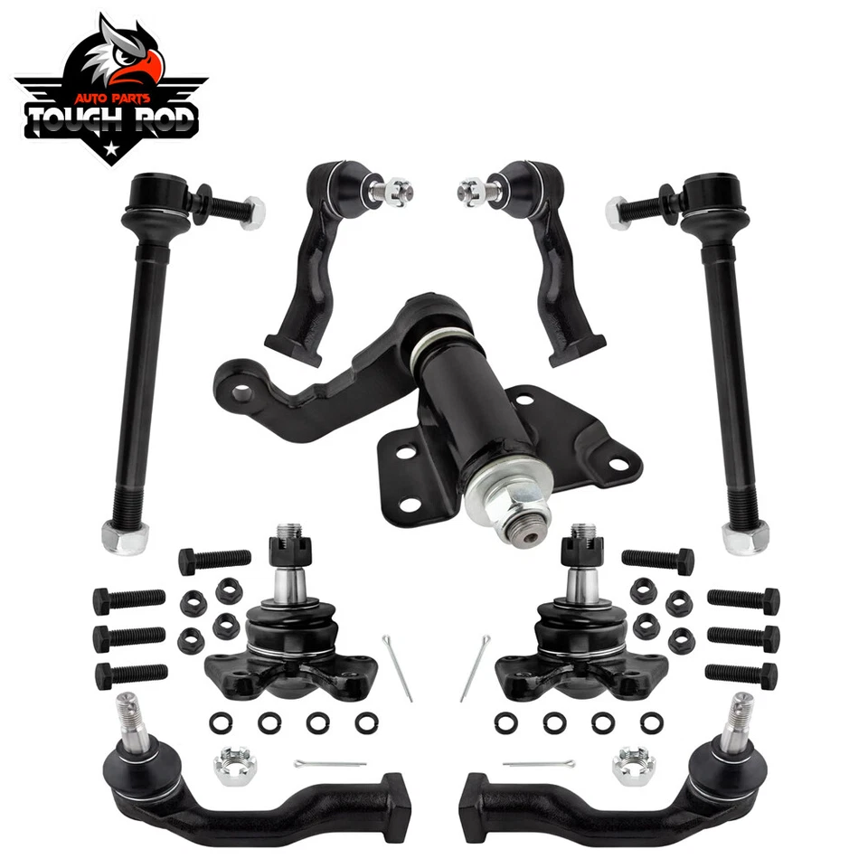 9x Kit de dirección rótulas barra estabilizadora extremo eslabones extremos de varilla de amarre para Kia Sportage Foto 1 de 4