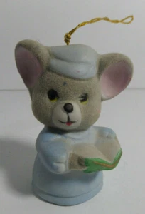 Bell collectable, Ceramic, Bear anamorphic, feet are clapper - Picture 1 of 2