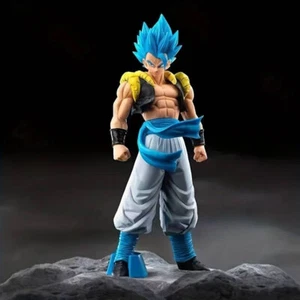 Figura Dragonball Merch Anime Manga Expositor Goku Wujita Azul - Imagen 1 de 7
