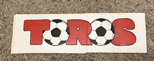 Vintage 1970's Miami Toros NASL Soccer Sticker Decal - Bild 1 von 2